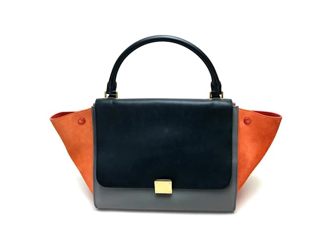 Céline Sac à épaule en cuir noir Celine  ref.1463601