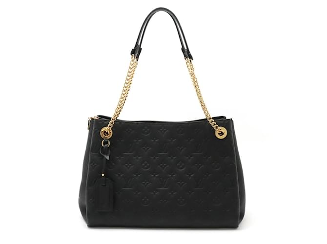 Bolso tote Monogram Empreinte Surenne MM de Louis Vuitton Negro Lienzo  ref.1463659