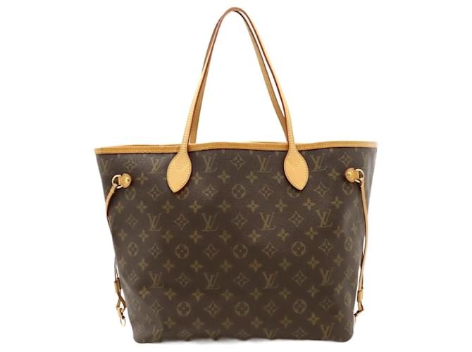 Louis Vuitton Monogram Neverfull MM Tote Bag Lackleder  ref.1463663