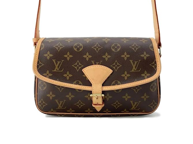 Louis Vuitton Monogram Sologne Shoulder Bag Brown Patent leather  ref.1463814