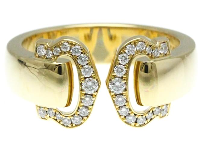 Cartier Boucle C Ring in Yellow Gold Golden  ref.1463845