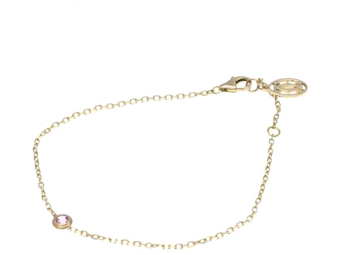 Cartier Saphirs Légers de Cartier Pink Gold Sapphire Charm Bracelet Golden  ref.1463847