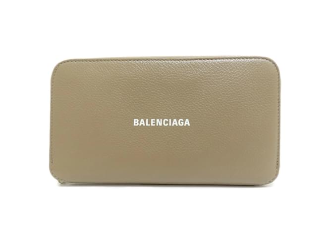 Beige Münztasche Balenciaga  ref.1463910