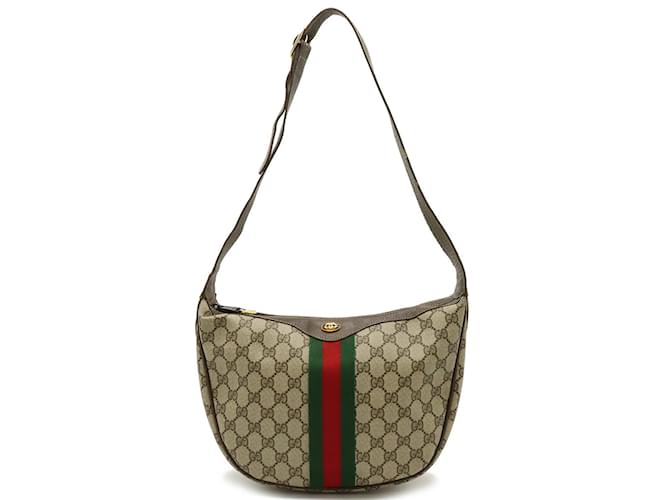 バッグ GG vintage shoulder bag Vintage Gucci Plus Shoulder Bag Crossbody Purse GG PVC