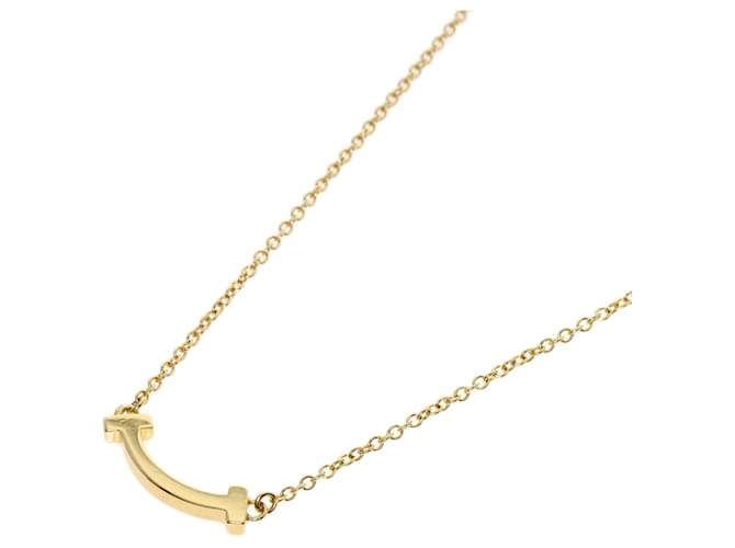 Tiffany & Co Colar Tiffany T Smile em ouro amarelo 18K  ref.1464055