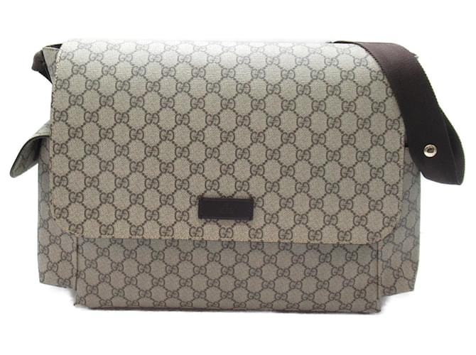 Bolsa de ombro Gucci em lona GG bege  ref.1464110