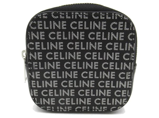 Céline Celine Black Leather Coin Purse  ref.1464141