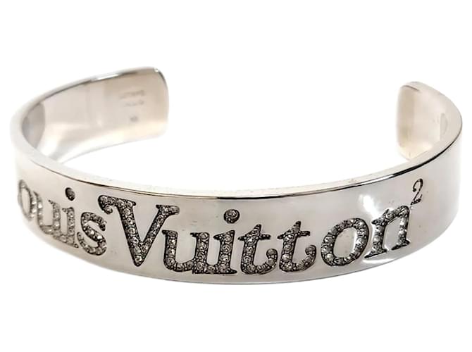 Bracelet en métal argenté Louis Vuitton x NIGO  ref.1464218