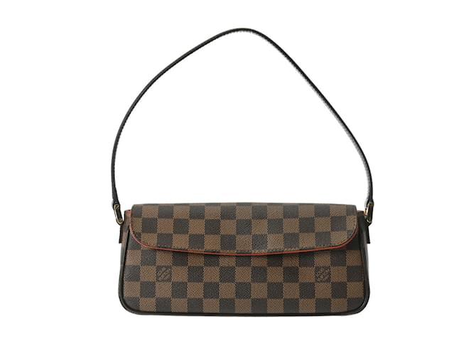 Sac à main Louis Vuitton Damier Recoleta marron Toile  ref.1464261