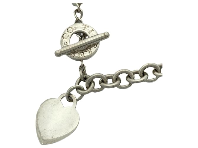 Tiffany & Co. Return to Heart Tag Necklace Silver  ref.1464411