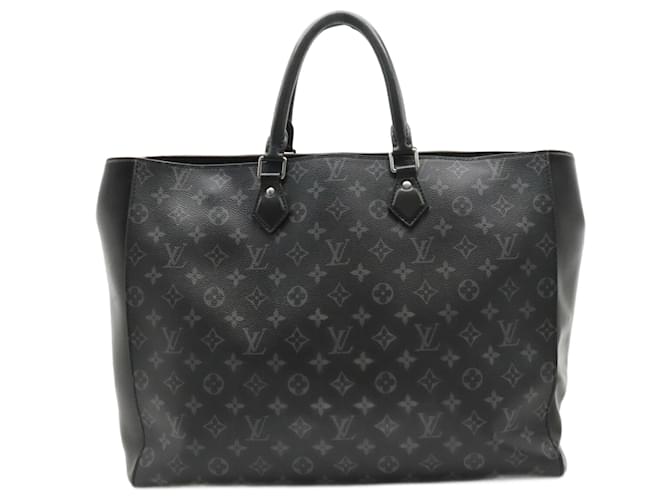 Louis Vuitton Monogram Eclipse Große Tote Tasche Leder Leinwand  ref.1464420