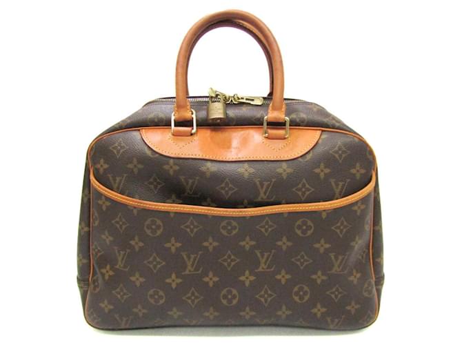 Louis Vuitton Monogram Deauville Handbag Patent leather  ref.1464463