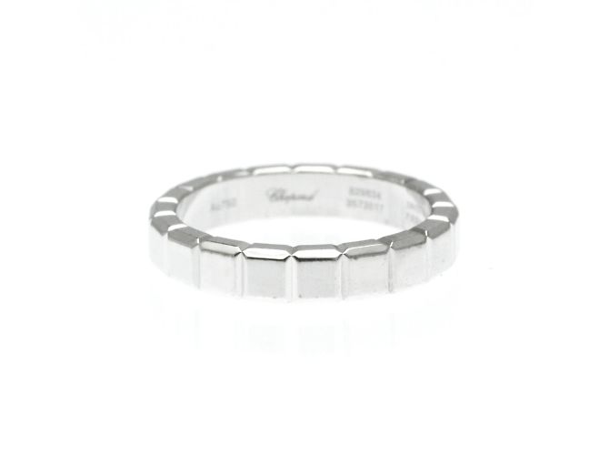 Anillo de banda de oro blanco Chopard Ice Cube 829834