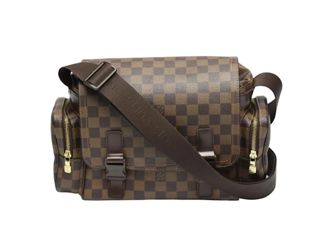 Louis Vuitton Damier Reporter Melville Shoulder Bag Brown Damier ebene Cloth  ref.1464557