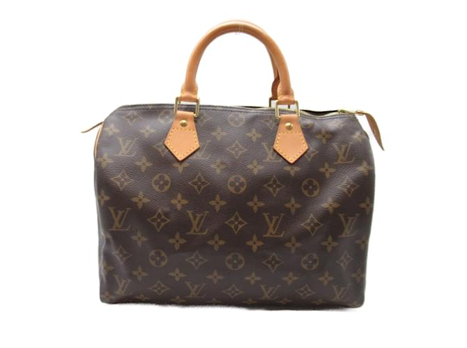 Bolsa Louis Vuitton Speedy 30 Marrom  ref.1464638