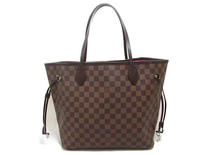 Neverfull MM Tote Bag von Louis Vuitton Braun  ref.1464705