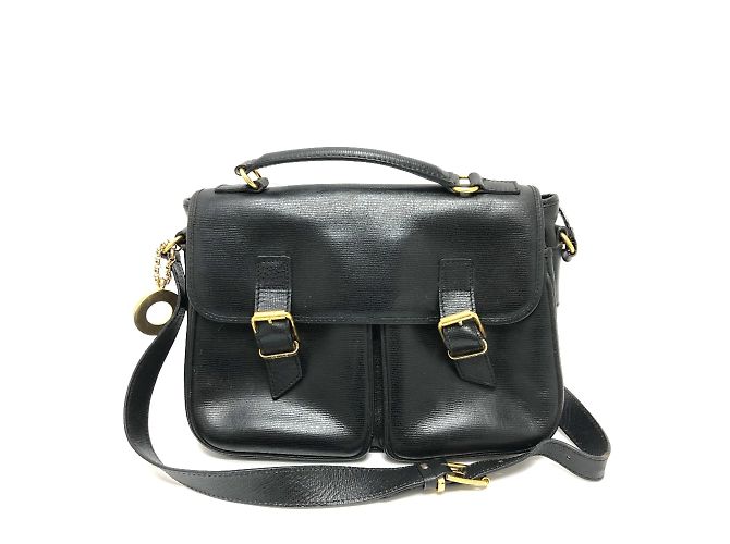 Céline Borsa a spalla 2WAY con doppia tasca Celine Nero