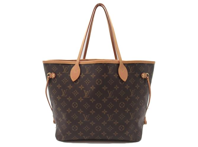 Sac tote Neverfull MM Louis Vuitton Marron  ref.1465014