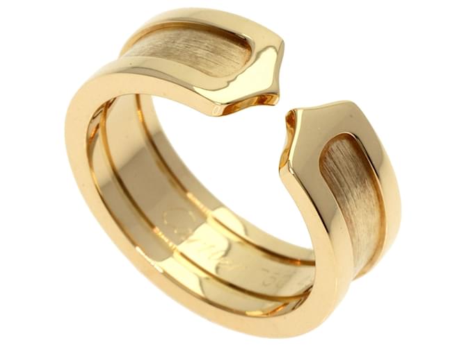 Cartier C2 Band Ring in 18K Yellow Gold ref.1465050 - Joli