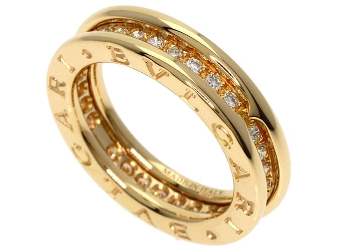 Bulgari Bvlgari B.zero1 1 Band XS Diamond Ring Yellow gold  ref.1465105