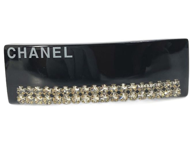 Haaraccessoire Chanel 05P Valletta Schwarz Silber