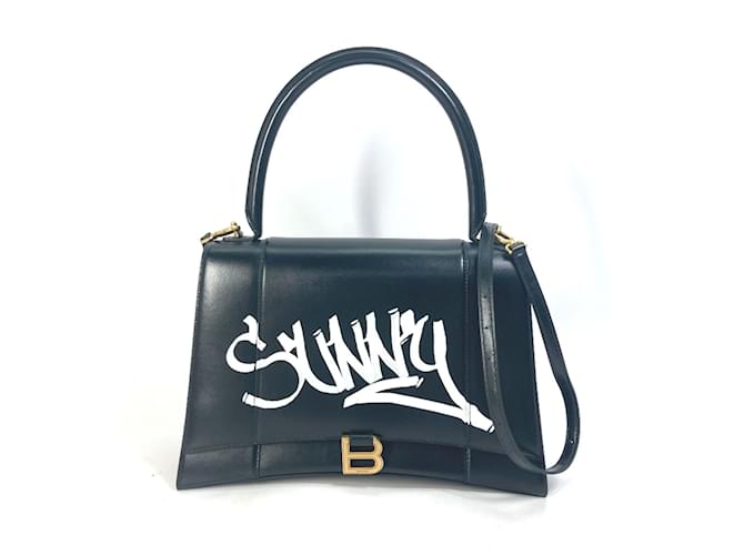 Everyday Borsa a spalla 2WAY Balenciaga 592823 Nero Pelle  ref.1465319