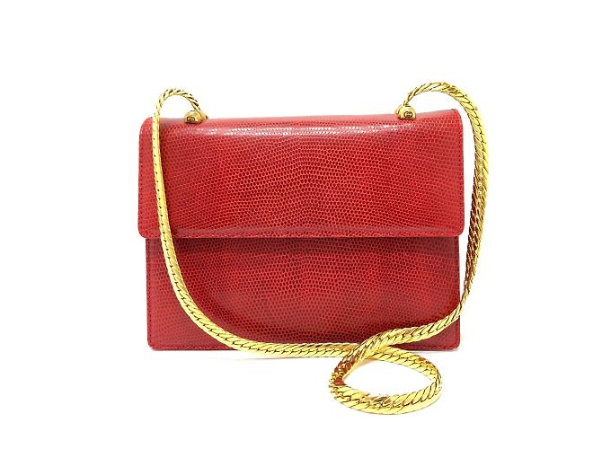 Borsa a Spalla Gucci Old in Rosso