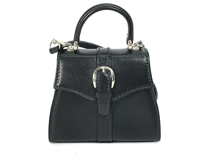 Sac à épaule en cuir noir Gucci  ref.1465411