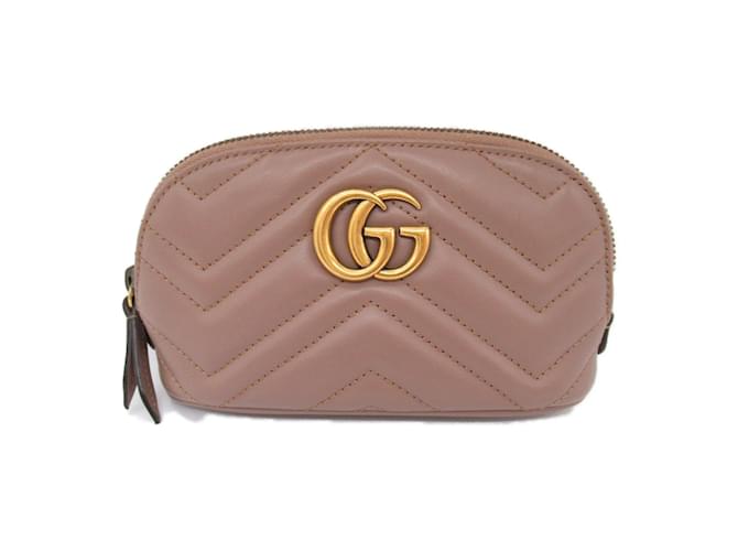 Gucci GG Marmont Tasche aus rosa Leder Pink  ref.1465484