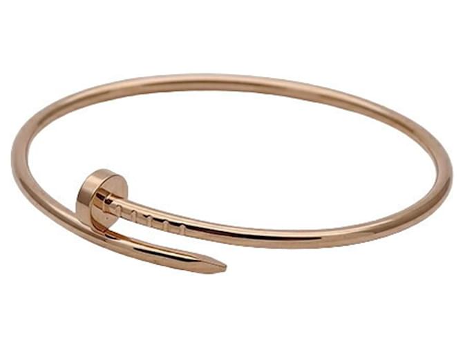 Cartier Juste Un Clou Charm Bracelet Golden Pink gold  ref.1465710