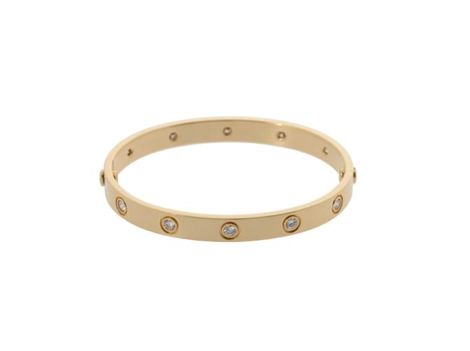 Cartier Love Charm Bracelet in 18K Yellow Gold Golden  ref.1465740