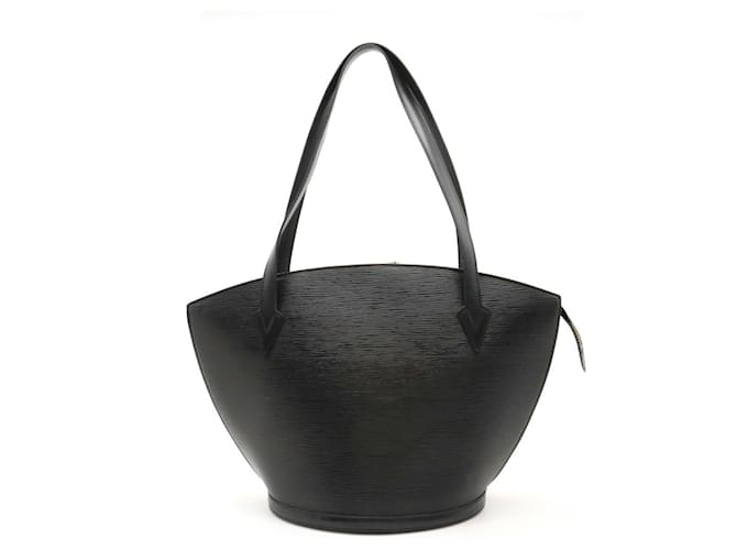 Borsa a Spalla Saint Jacques Epi Louis Vuitton Nero Pelle  ref.1465778