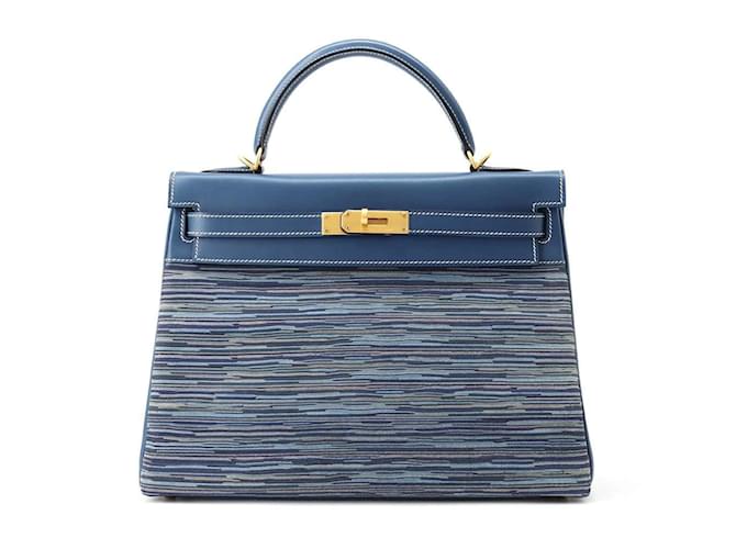 Hermès Bolsa Hermes Kelly 32 Couro Bezerro-como bezerro  ref.1465930