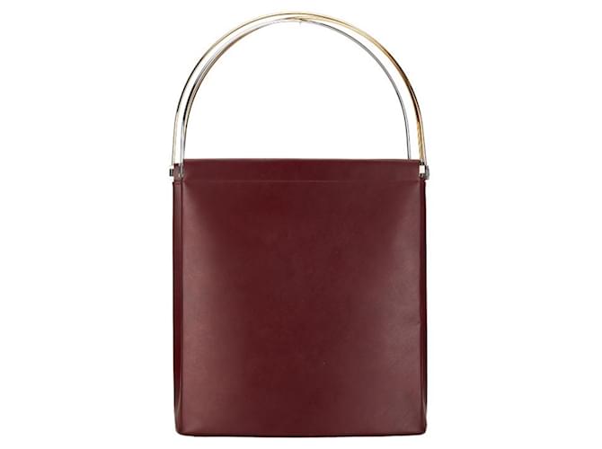 Borsa Cartier Trinity in pelle rosso bordeaux Bordò  ref.1466034