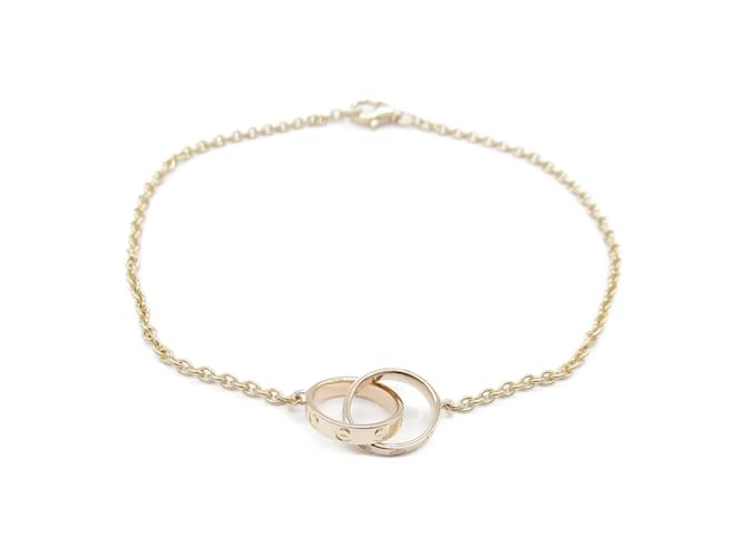 Cartier Baby Love Charm Bracelet Golden Pink gold  ref.1466155