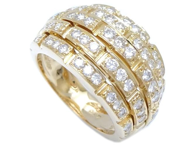 Cartier Oriane Diamond Band Ring Golden Yellow gold  ref.1466314