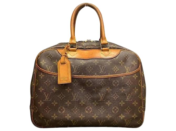 Sac à main Deauville Monogram Louis Vuitton Cuir vernis Monogramme  ref.1466598