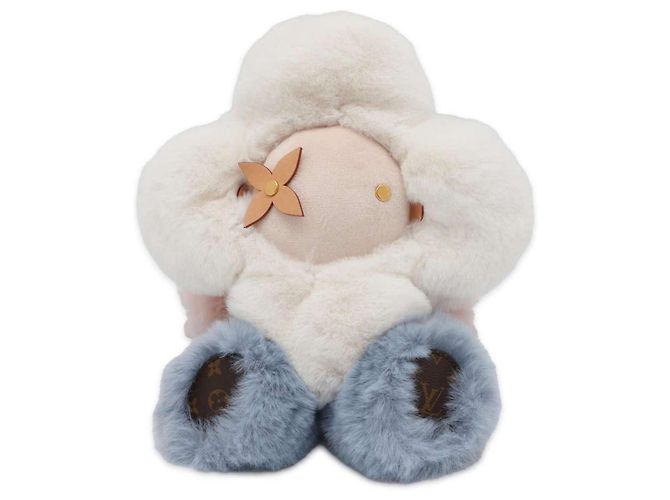 Juguete de peluche Louis Vuitton Doudou Vivienne GI0445 Rosa Blanco Azul