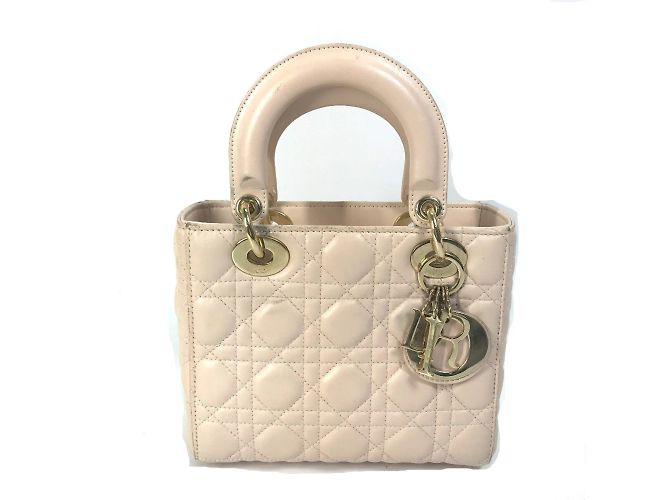 Christian Dior Mini 2WAY Handtasche Beige
