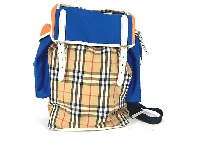 Burberry Beige Leather Backpack