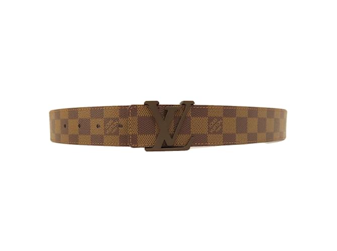 Louis Vuitton M9807 Santur Initiale Damier Ebene Belt