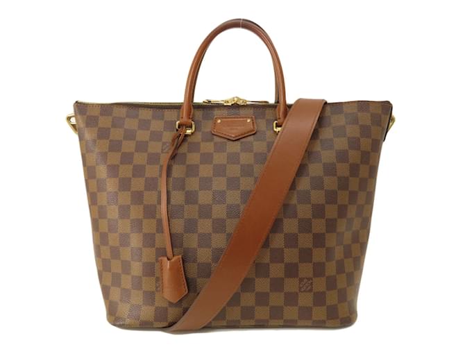 Sac tote Belmont Damier Ebene N63169 de Louis Vuitton Toile Damier ebène  ref.1466886