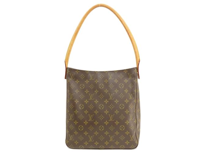 Louis Vuitton M51145 Looping GM Monogram Tote Bag Monogramm Lackleder  ref.1467265