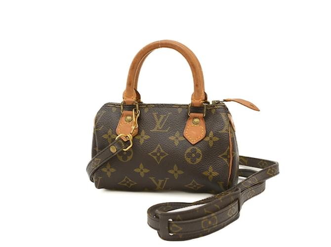 Louis Vuitton Monogram Speedy Handbag M41534 Brown Patent leather 