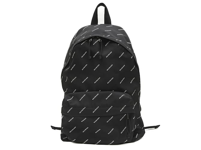 Balenciaga Explorer Backpack Rucksack Black Nylon ref.1467393 Joli Closet