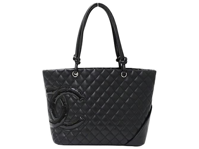 Chanel Cambon Ligne Black Tote Bag  ref.1467424