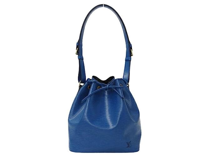 Noe Sac à épaule Petit Noé Epi pour femmes Louis Vuitton Cuir Bleu  ref.1467448