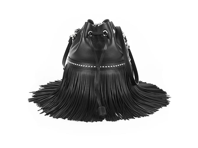 Autre Marque J&M Davidson Carnival Shoulder Bag Black Leather  ref.1467636