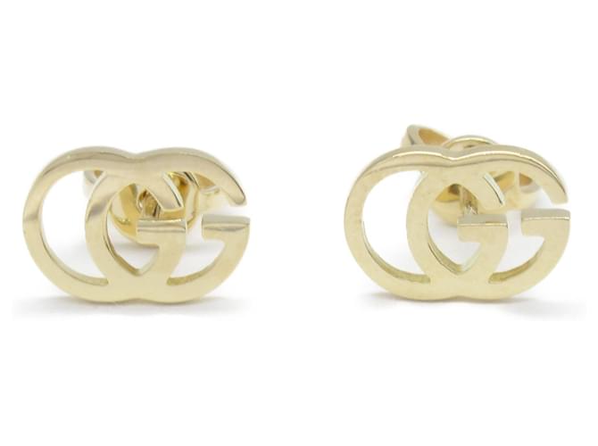 Gucci GG Studs Pierced Earrings Golden Yellow gold  ref.1467731