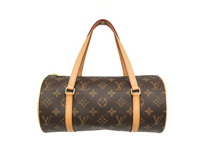 Sac à main Louis Vuitton Monogram Papillon 26 Cuir vernis Monogramme  ref.1468084